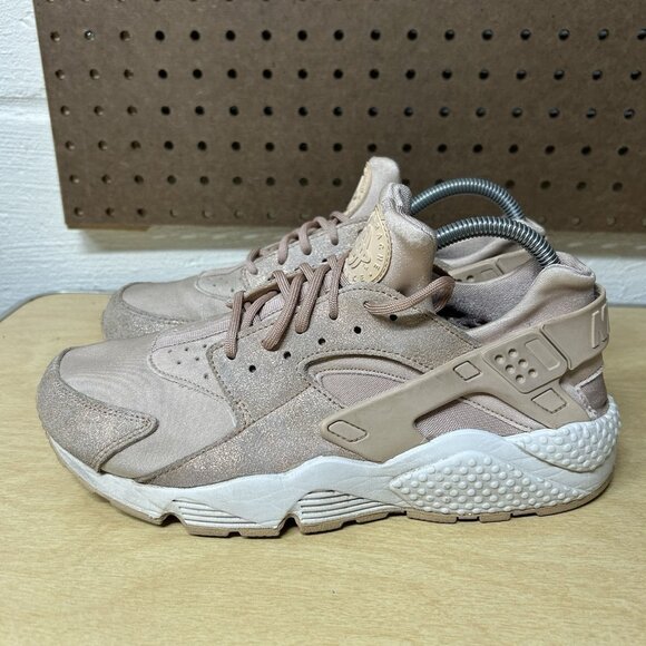Nike Shoes Women 9.5 Air Huarache Run Particle Gym BV1170-200 Blush Pink - Picture 1 of 9
